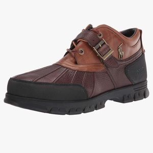Polo Ralph Lauren Brown Leather Winter Boots Men’s